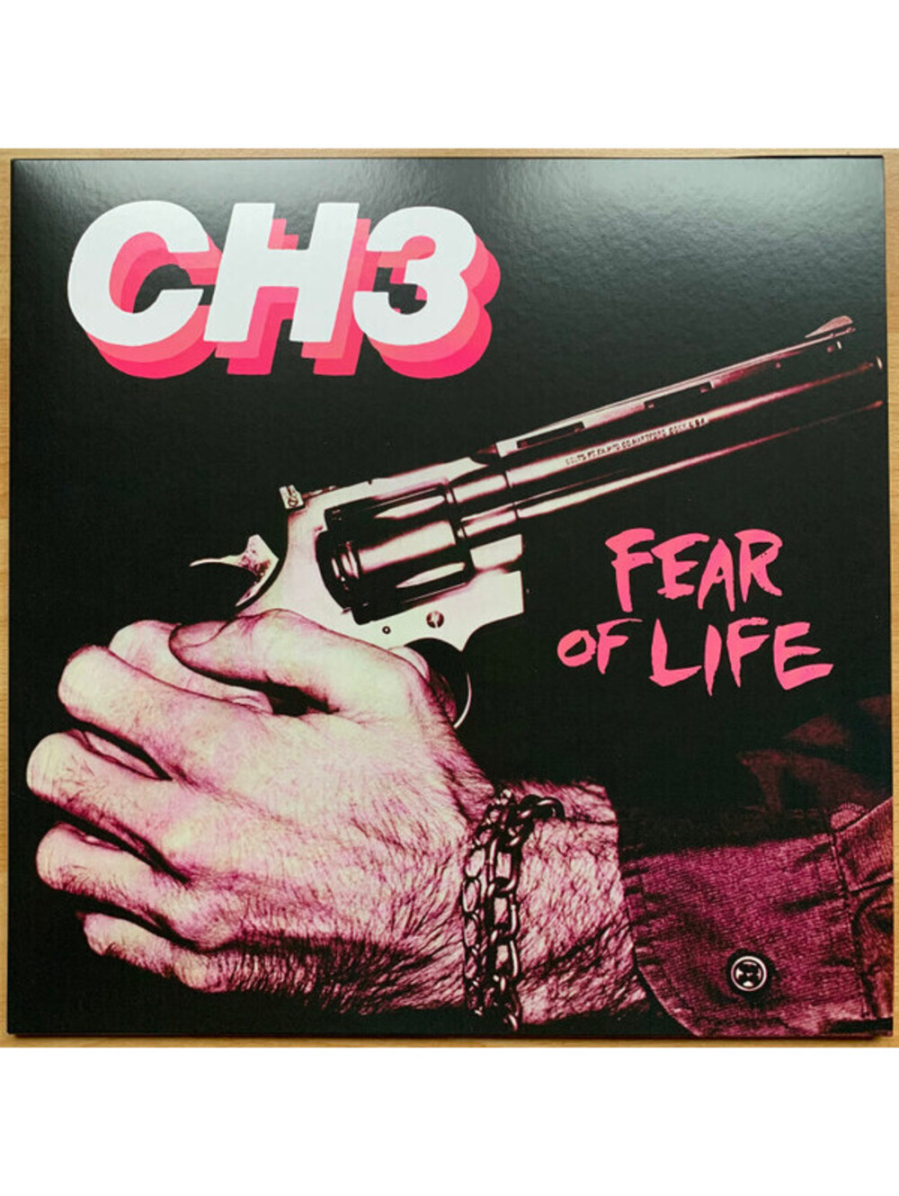 CHANNEL 3 (CH3) FEAR OF LIFE VINYL RECORD LP punk rock music
